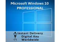 세계적으로 활성화 Microsoft Windows 10 직업적인 중요한 소매 면허는 찰상 소프트웨어